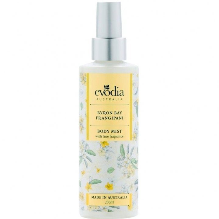 Byron Bay Frangipani by Evodia perfume bottle