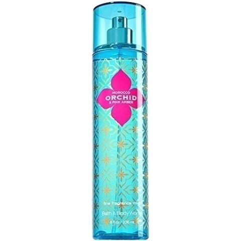 Morocco Orchid & Pink Amber (Fragrance Mist) by Bath & Body Works perfume bottle