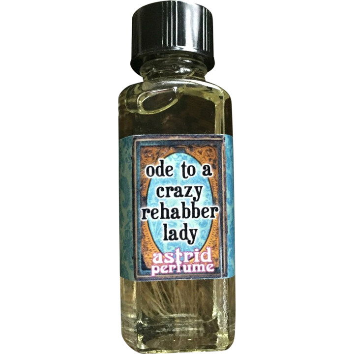Ode to a Crazy Rehabber Lady by Astrid Perfume / Blooddrop perfume bottle