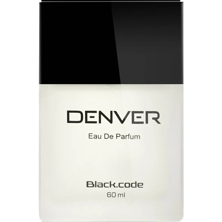 Black.code EDP by Denver perfume bottle