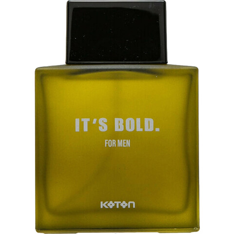 It's Bold. by Koton perfume bottle