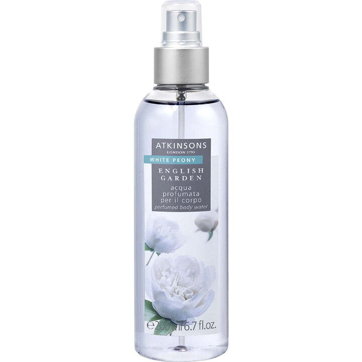 English Garden - White Peony (Acqua Profumata) by Atkinsons perfume bottle