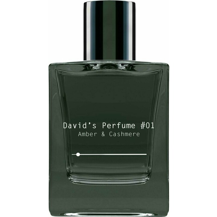 David's Perfume #01 - Amber & Cashmere by David Dobrik perfume bottle