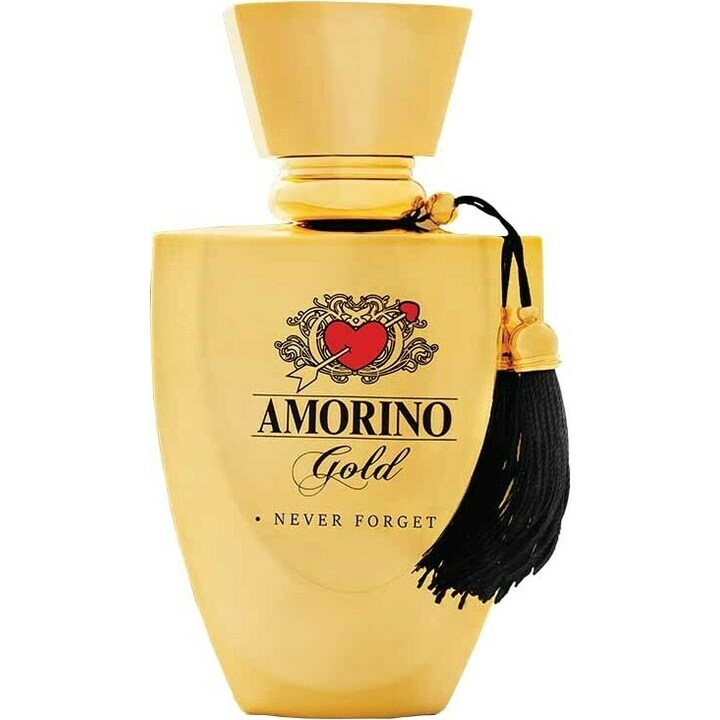 Gold - Never Forget by Amorino perfume bottle