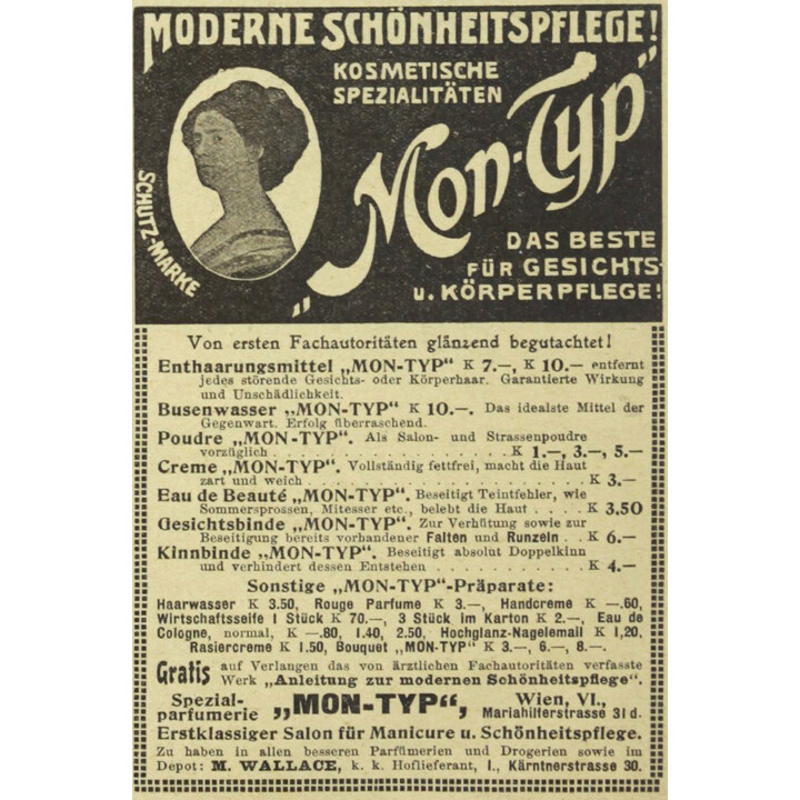 Eau de Cologne by Mon-Typ perfume bottle