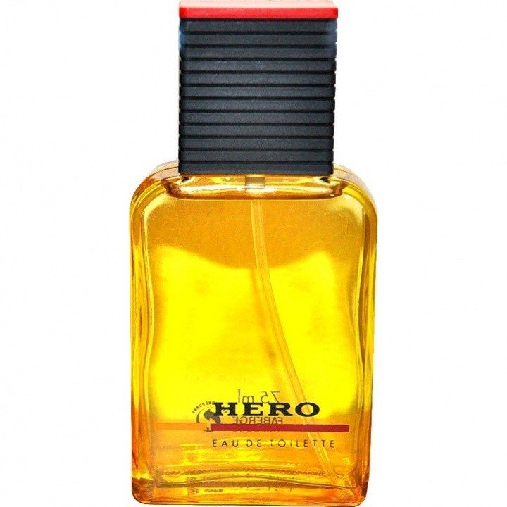 Hero EDT by Fabergé perfume bottle