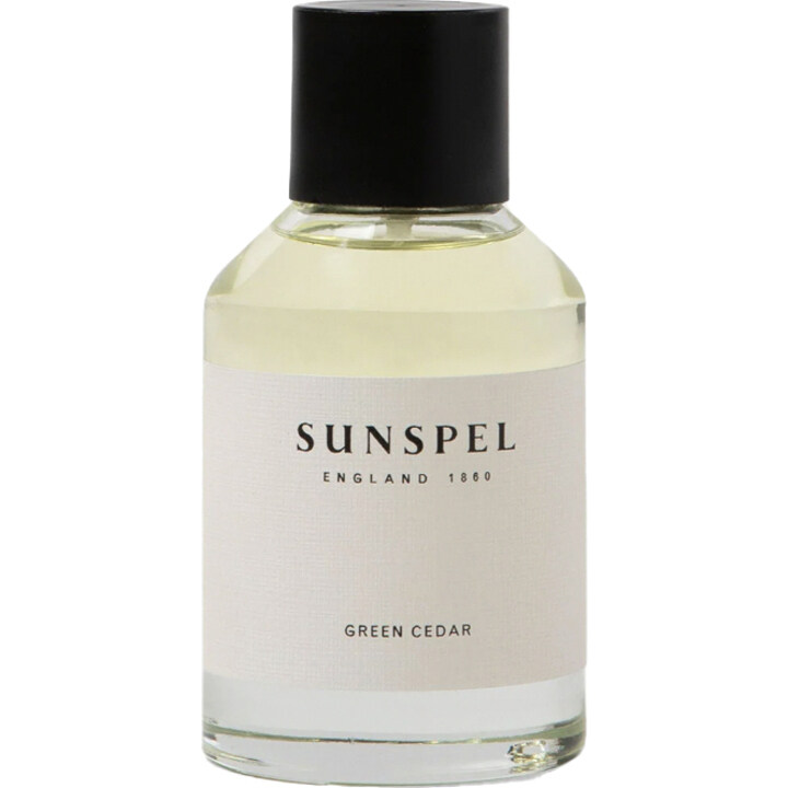 Green Cedar by Sunspel perfume bottle
