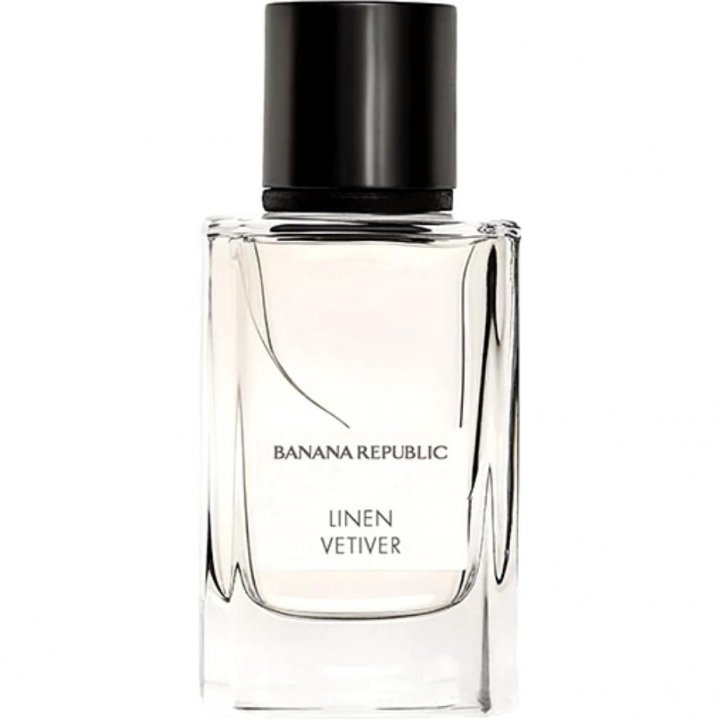 Linen Vetiver by Banana Republic perfume bottle
