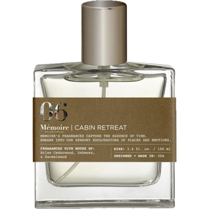Cabin Retreat by Mémoire Archives perfume bottle