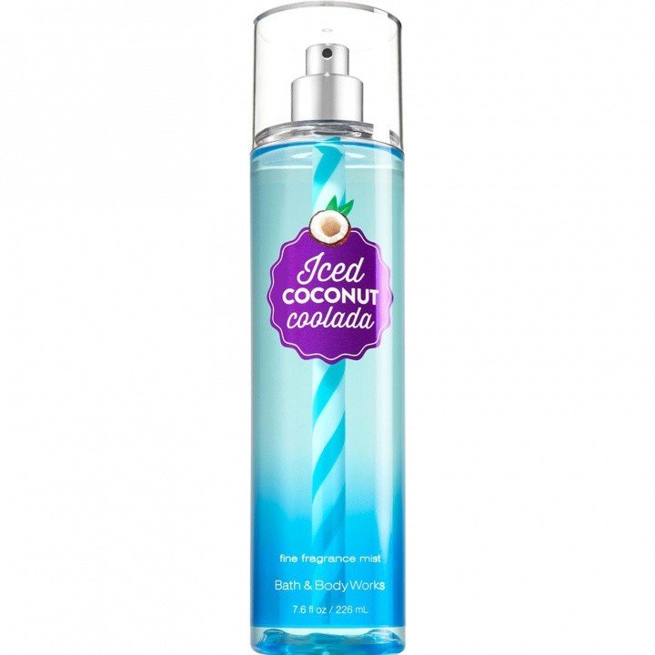 Iced Coconut Coolada by Bath & Body Works perfume bottle