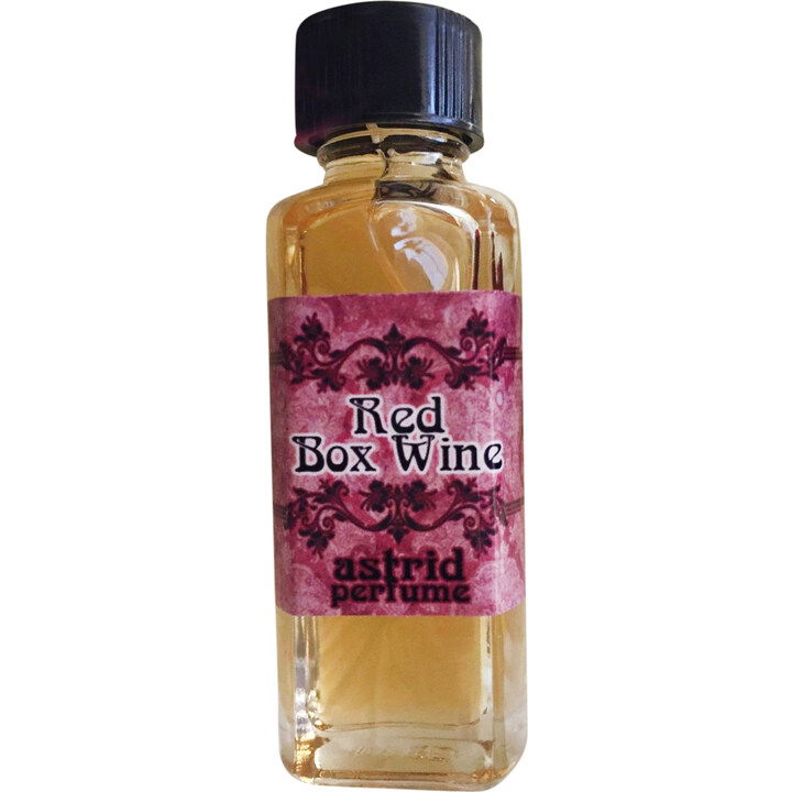 Red Box Wine by Astrid Perfume / Blooddrop perfume bottle