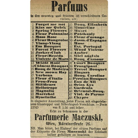 Violette de Parme by A. Maczuski perfume bottle