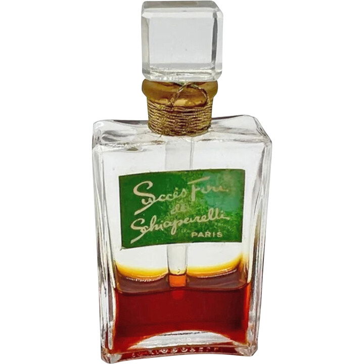 Succès Fou / Raving Success / Smash Hit by Elsa Schiaparelli perfume bottle