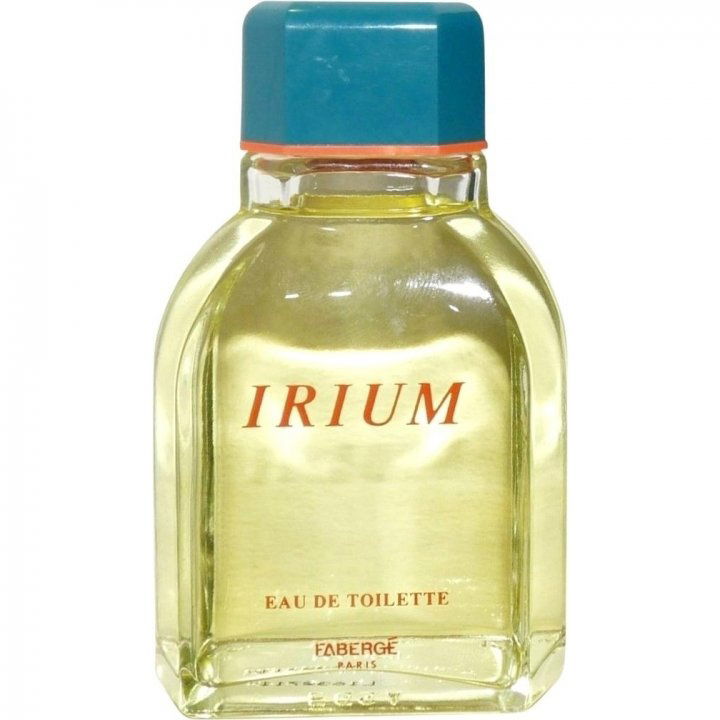 Irium EDT by Fabergé perfume bottle