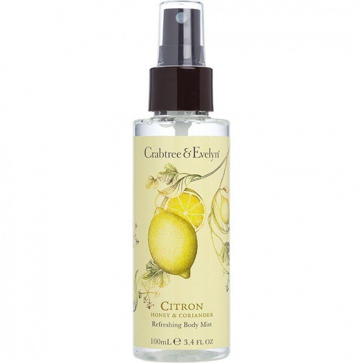 Citron, Honey & Coriander by Crabtree & Evelyn perfume bottle