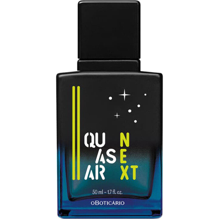 Quasar Next by O Boticário perfume bottle