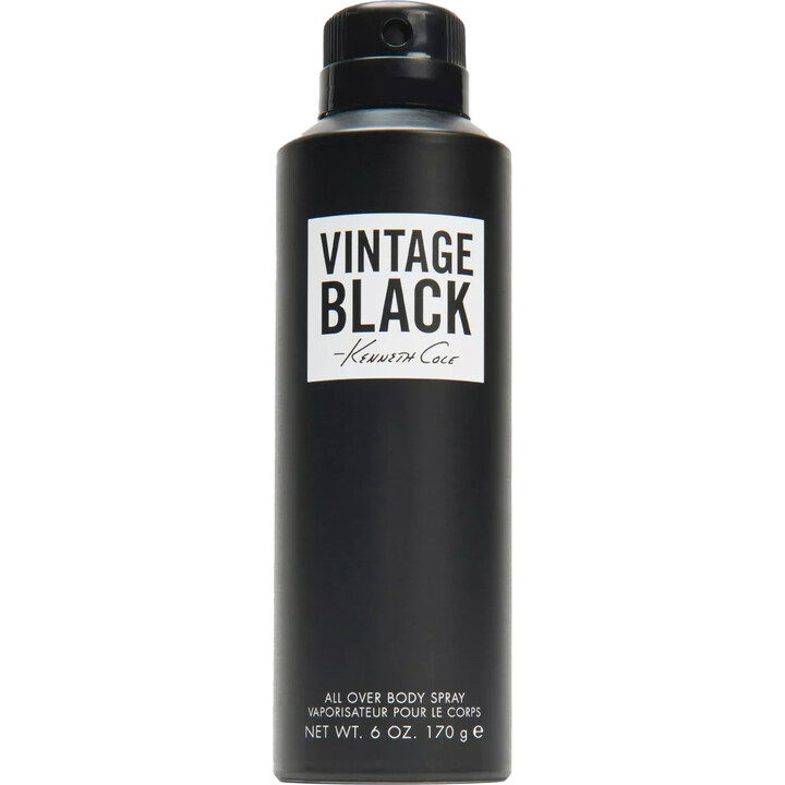 Vintage Black (Body Spray) by Kenneth Cole perfume bottle