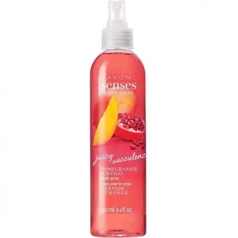 Senses - Juicy Pomegranate & Mango / Naturals - Pomegranate & Mango by Avon perfume bottle