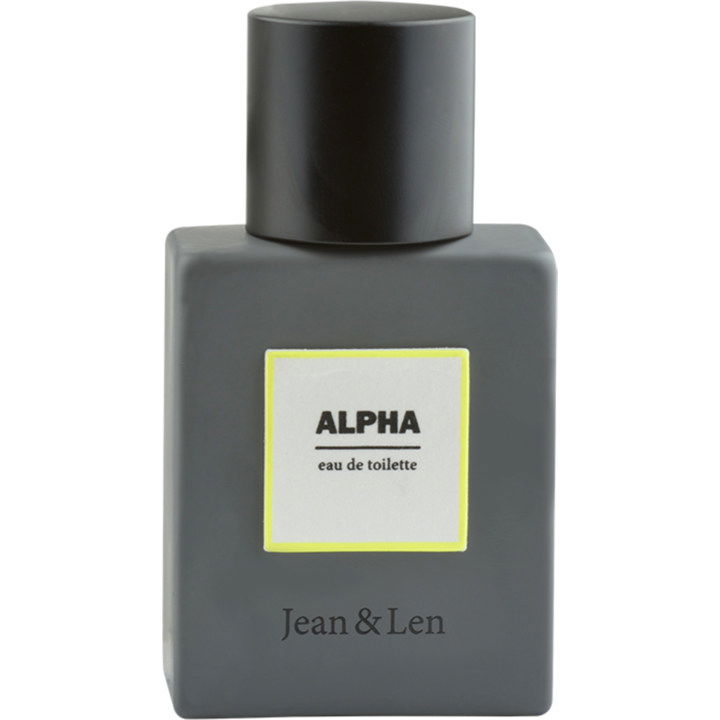 Alpha by Jean & Len perfume bottle