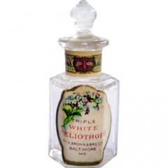 Triple White Heliotrope by Wm. H. Brown & Bro. Co. perfume bottle