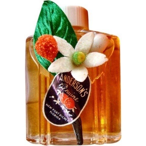Orange Blossom Perfume / Genuine Orange Blossom by Anderson's perfume bottle