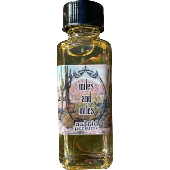 Miles and Miles by Astrid Perfume / Blooddrop perfume bottle