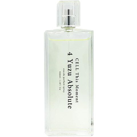 4 Yuzu Absolute / ユズ アブソリュート by CELL This Moment perfume bottle