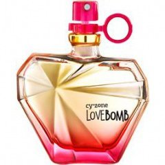 LoveBomb by cy°zone perfume bottle