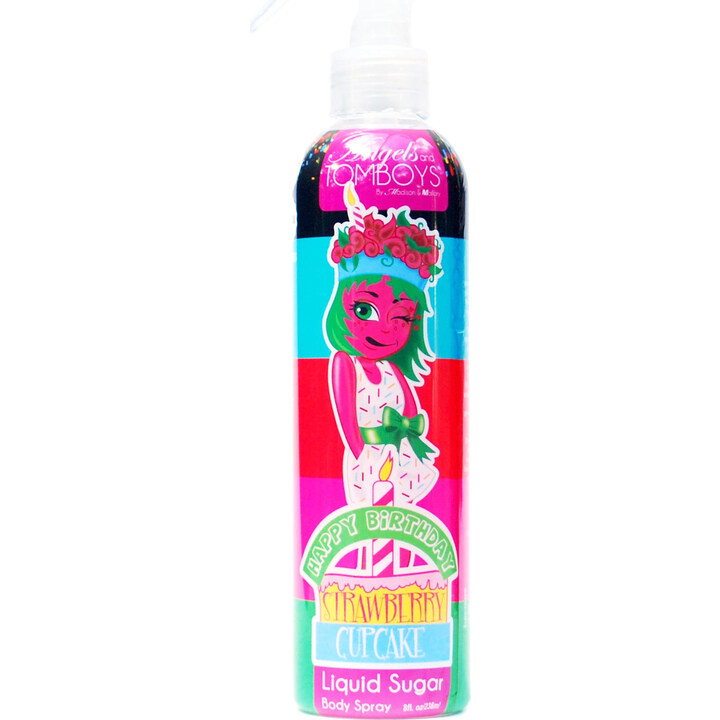 Happy Birthday!!! Strawberry Cupcake by Angels and Tomboys perfume bottle