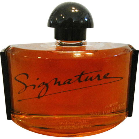 Signature by William Hallden perfume bottle