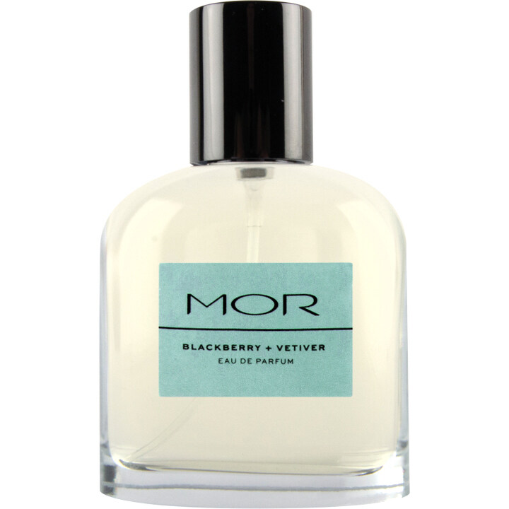 Blackberry + Vetiver by MOR perfume bottle