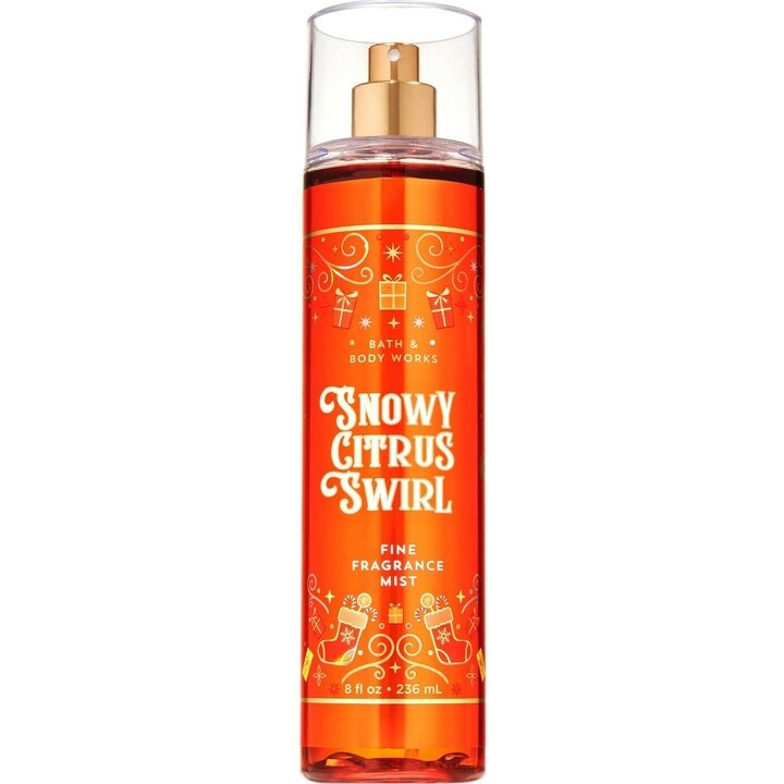 Snowy Citrus Swirl by Bath & Body Works perfume bottle