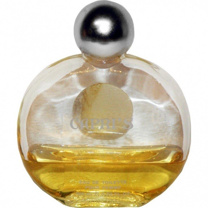 Capri's by Tiberius perfume bottle