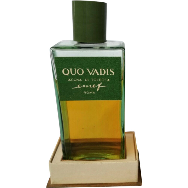 Quo Vadis by emef perfume bottle