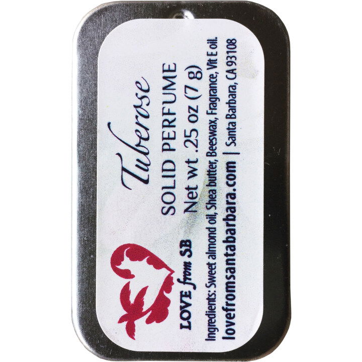 Tuberose by Love from Santa Barbara perfume bottle