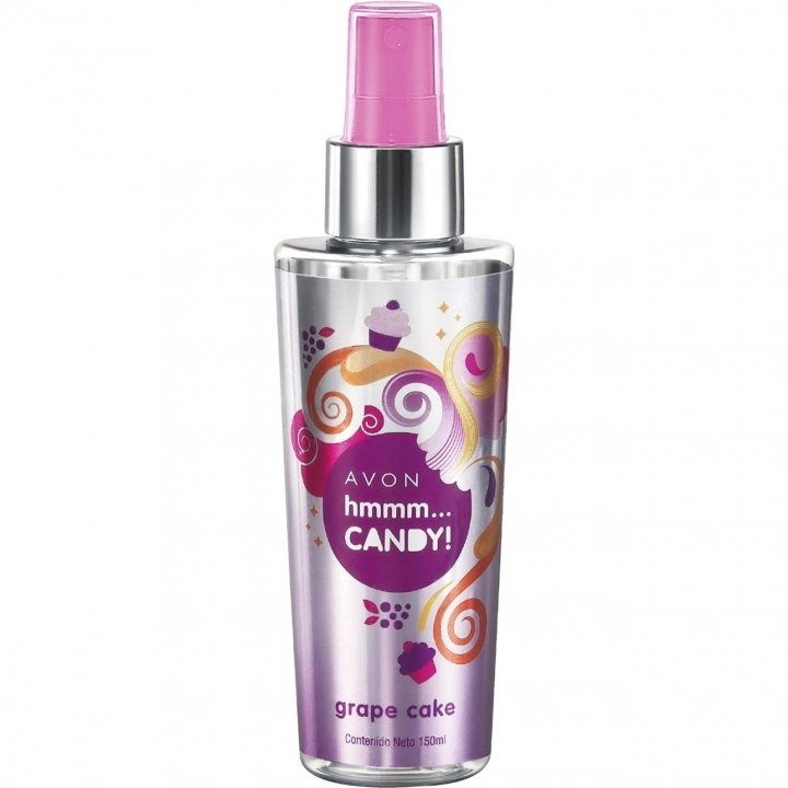 Hmmm... Candy! - Grape Cake by Avon perfume bottle