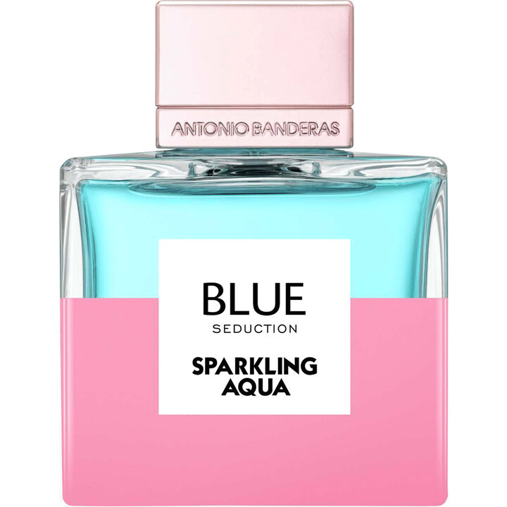 Blue Seduction Sparkling Aqua by Antonio Banderas perfume bottle