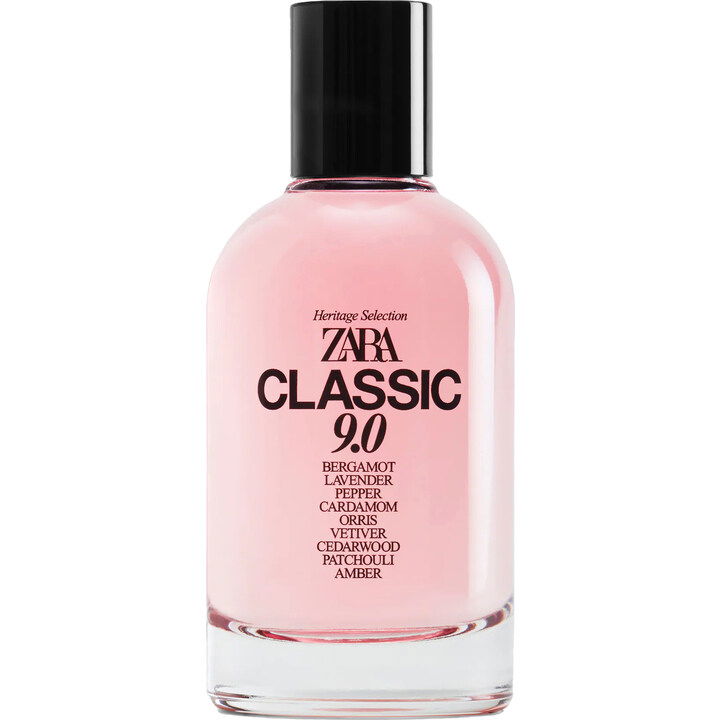 Classic 9.0 by Zara perfume bottle