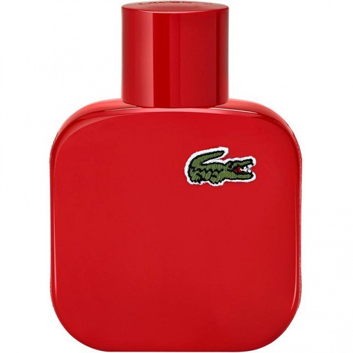 Eau de Lacoste L.12.12 Rouge by Lacoste perfume bottle
