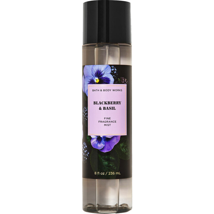 Blackberry & Basil by Bath & Body Works perfume bottle
