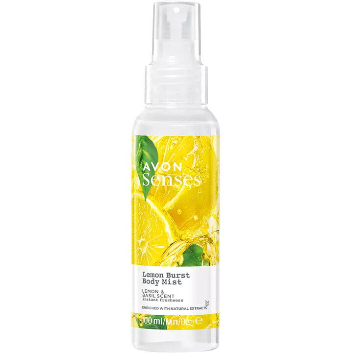 Lemon Burst by Avon perfume bottle
