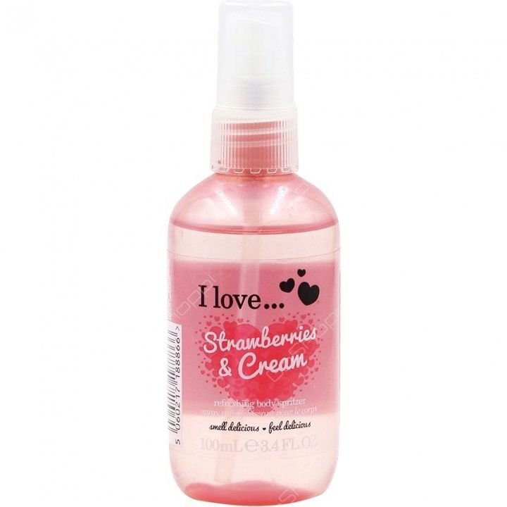 Strawberries & Cream by I love… perfume bottle