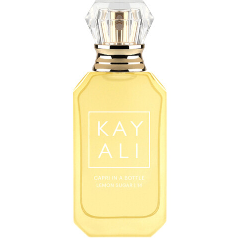 Capri In A Bottle Lemon Sugar | 14 by Kayali perfume bottle