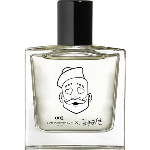 002 x Raphaël Federici by Bon Parfumeur perfume bottle