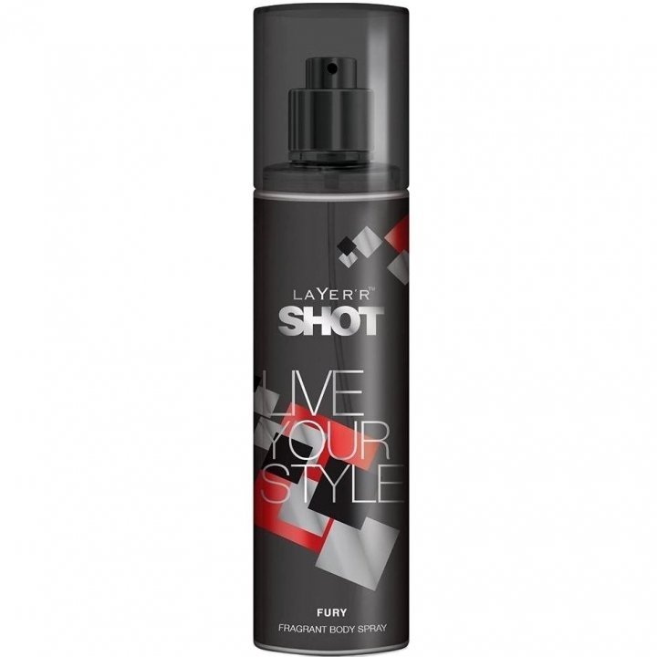Shot - Live Your Style: Fury by Layer'r perfume bottle