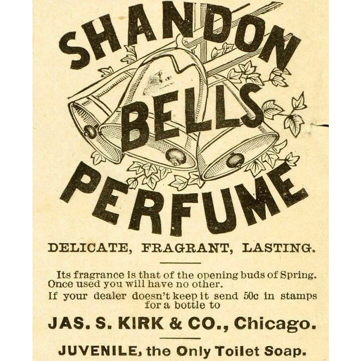 Shandon Bells by James S. Kirk & Co. perfume bottle