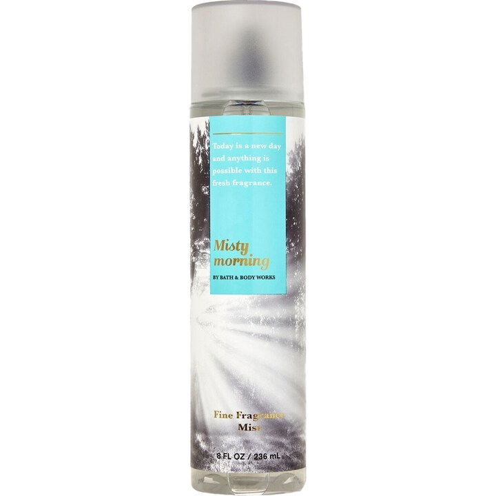 Misty Morning by Bath & Body Works perfume bottle