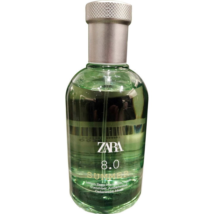8.0 Summer by Zara perfume bottle