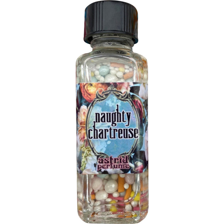Naughty Chartreuse by Astrid Perfume / Blooddrop perfume bottle