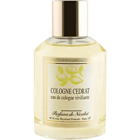 Cologne Cédrat / Eau de Cologne Cédrat by Nicolaï / Parfums de Nicolaï perfume bottle